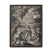 The martyrdom of Saint Ursula. Engraving by J. Sadeler after P. de Witte - NOMADEN ART GALLERY
