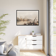 View on the Nile ferry to Gizeh illustration by David Roberts (1796–1864) - Decorative Wall Art