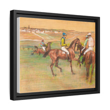 Caballos de carreras (ca. 1885-1888) de Edgar Degas 