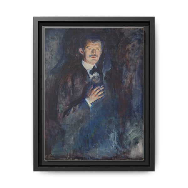 Edvard Munch's Self-Portrait with Cigarette (1895) - NOMADEN ART GALLERY