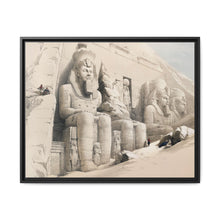 The Great Temple of Aboo Simble Nubia illustration by David Roberts (1796–1864) - NOMADEN ART GALLERY