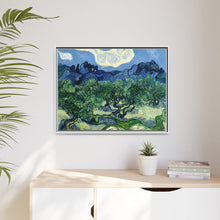 Vincent van Gogh's Olive Trees with the Alpilles in the Background (1889) - NOMADEN ART GALLERY
