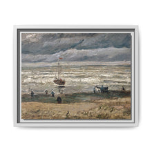 Vincent van Gogh's Beach at Scheveningen in Stormy Weather (1882) - NOMADEN ART GALLERY