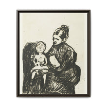 Nurse with a Boy / The Mother and the Crying Child (1902) by Edvard Munch. - NOMADEN ART GALLERY