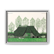 Farmhouse with thatched roof (1919) by Julie de Graag - NOMADEN ART GALLERY