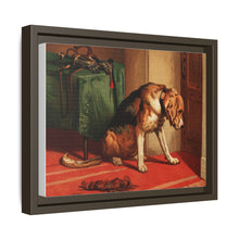 Suspense (1877) by sir Edwin Landseer, a Victorian bloodhound mastiff waiting. - NOMADEN ART GALLERY