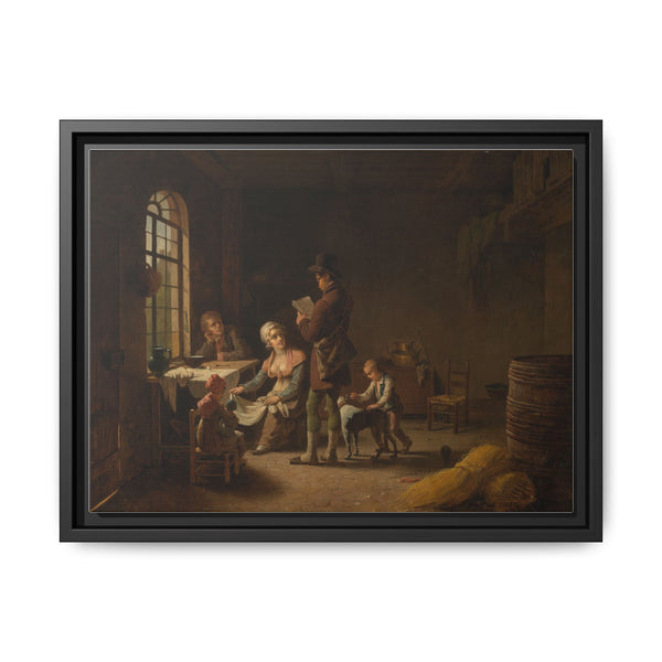 The Letter (1816) by Martin Drölling - NOMADEN ART GALLERY