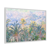 Palm Trees at Bordighera (1884) by Claude Monet - NOMADEN ART GALLERY