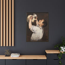 Boy with Pitcher (La Régalade), (1862–72) by Édouard Manet