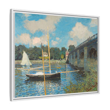 Claude Monet's The Bridge at Argenteuil (1874) - NOMADEN ART GALLERY