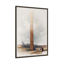 Ancient Egypt Art: Obelisk of Heliopolis by David Roberts - Canvas Wall Art