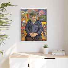 Vincent van Gogh's Portrait of Père Tanguy (1887) - NOMADEN ART GALLERY