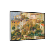 Casas en una colina (Groupe de maisons sur un coteau) de Pierre Auguste Renoir 