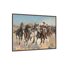 Dismounted: The Fourth Troopers Moving the Led Horses (1890) by Frederic Remington