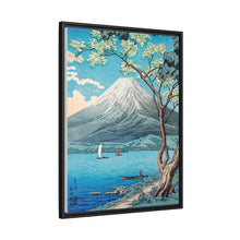 Impresión del monte Fuji desde el lago Yamanaka en alta resolución por Hiroaki Takahashi 