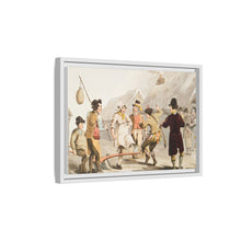 Illustration of the fool plough from The Costume of Yorkshire (1814) by George Walker