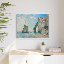 Claude Monet's The Cliffs at Étretat (1885) - NOMADEN ART GALLERY