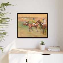 Caballos de carreras (ca. 1885-1888) de Edgar Degas 