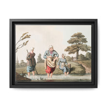 Illustration of leech finders from The Costume of Yorkshire (1814) by George Walker - NOMADEN ART GALLERY