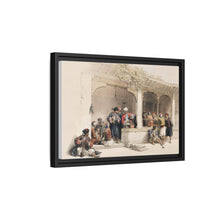 The coffee shop illustration by David Roberts (1796–1864)