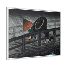 Lluvia en el puente Izumi (1927), impresión en alta resolución de Hiroaki Takahashi