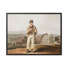 Illustration of moor guide from The Costume of Yorkshire (1814) by George Walker - NOMADEN ART GALLERY