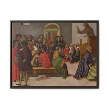 A Franciscan Monk Preaching (ca. 1515-1525 (Renaissance) by School of the Romagna - NOMADEN ART GALLERY