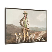Illustration of the dog breaker from The Costume of Yorkshire (1814) by George Walker