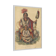 Keokuk, Chief of the Sacs and Foxes (1838) by Alfred Hoffy, Charles Bird King