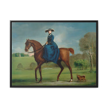 The Countess of Coningsby in the Costume of the Charlton Hunt (1760) by George Stubbs - NOMADEN ART GALLERY