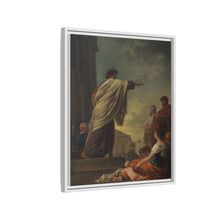 The Predication of Saint Paul by Joseph Benoiit Suvee