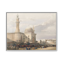 Mosque of Sultan Hassan from the Great Square of the Rumeyleh illustration by David Roberts (1796–1864) - NOMADEN ART GALLERY