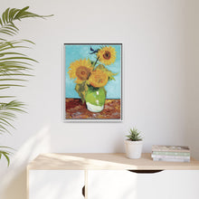 Vincent van Gogh's Vase with Three Sunflowers (1888) - NOMADEN ART GALLERY