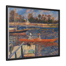El Sena en Argenteuil (La Seine A Argenteuil) de Pierre Auguste Renoir.