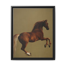 Whistlejacket is an oil-on-canvas painting from about 1762 showing the Marquess of Rockingham's racehorse, rearing up against a blank background. - NOMADEN ART GALLERY