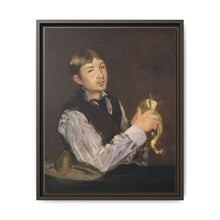 Young Boy Peeling a Pear by Edouard Manet - NOMADEN ART GALLERY