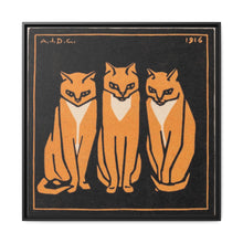 Three cats (1916) by Julie de Graag - NOMADEN ART GALLERY