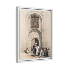Modern mansion showing the arabesque architecture of Cairo illustration by David Roberts (1796–1864)