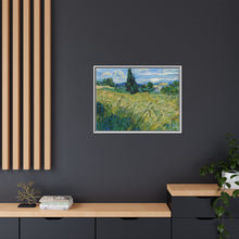 Vincent van Gogh's Green Wheat Field with Cypress (1889) - NOMADEN ART GALLERY