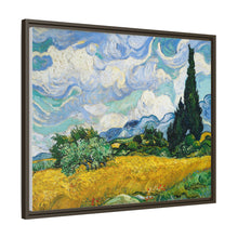 Vincent Van Gogh's Wheat Field with Cypresses (1889). Famous painting, original from the MET Museum - NOMADEN ART GALLERY