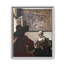 Johannes Vermeer’s Officer and Laughing Girl (ca. 1657) - NOMADEN ART GALLERY