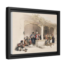 The coffee shop illustration by David Roberts (1796–1864)