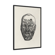 Ancient face from 19th Century Grammar of Ornament by Owen Jones. - NOMADEN ART GALLERY