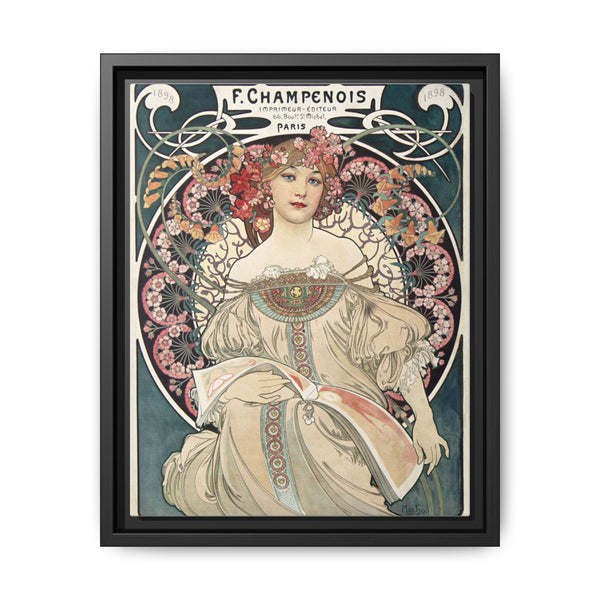 F. Champenois Imprimeur-Editeur, by Alphonse Mucha