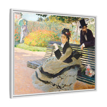 Camille Monet (1847–1879) on a Garden Bench (1873) by Claude Monet - NOMADEN ART GALLERY