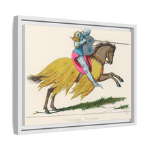 French Knight, 14th Century: Vintage Equestrian Art by Paul Mercuri (1860)