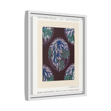 Patrón de árboles frutales Estampado pochoir Art Nouveau en estilo oriental. Original de nuestra propia edición de 1914 de Samarkande.