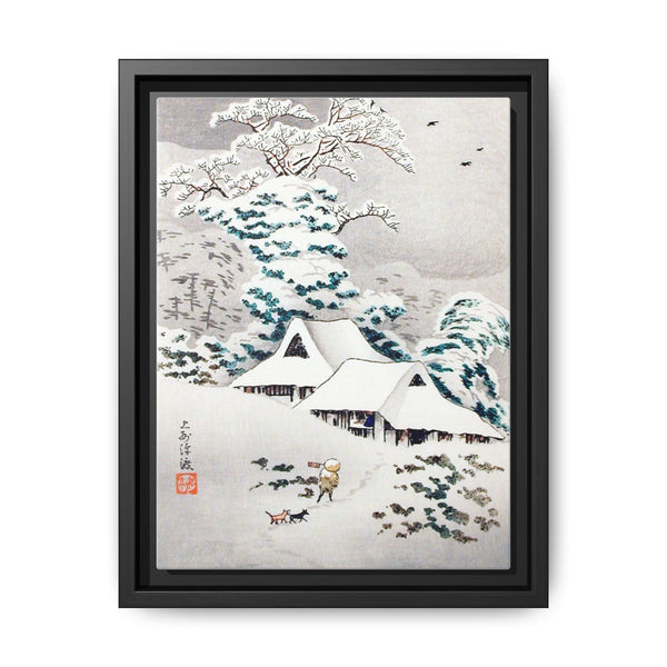 Sawatari in Snow (1936) print in high resolution by Hiroaki Takahashi - NOMADEN ART GALLERY