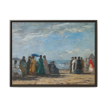 Claude Monet's The Beach at Trouville - NOMADEN ART GALLERY