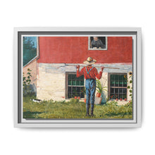 In the Garden (1874) by Winslow Homer - NOMADEN ART GALLERY